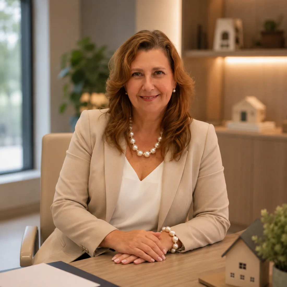 Fran Glaser, corretora de imóveis